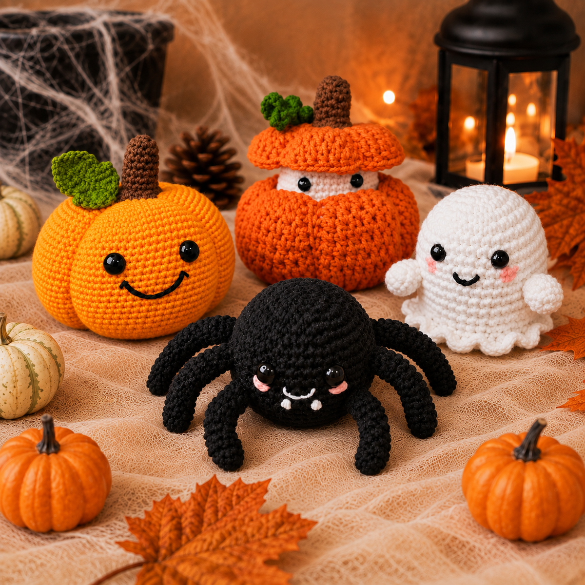 Wisp the Ghost Amigurumi Crochet Pattern PDF