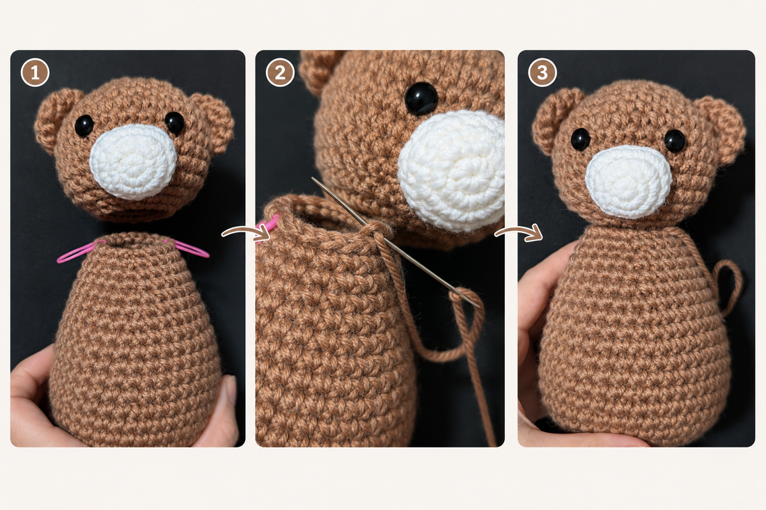 Joining Amigurumi Parts