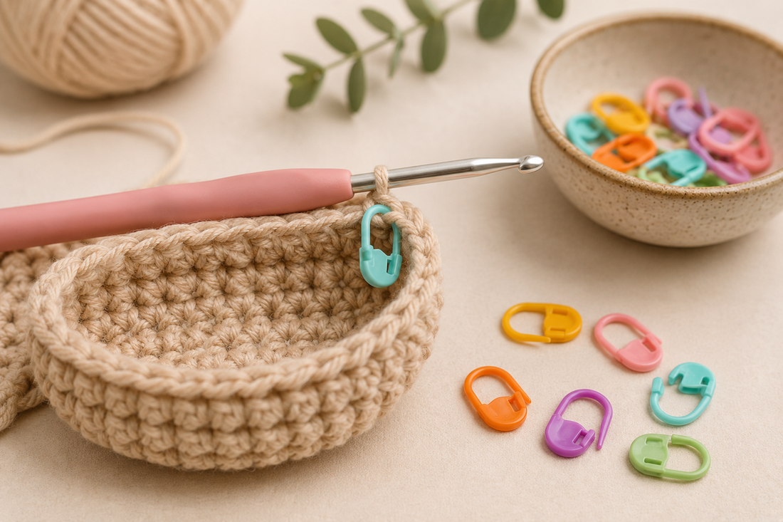 How to Use Stitch Markers in Crochet