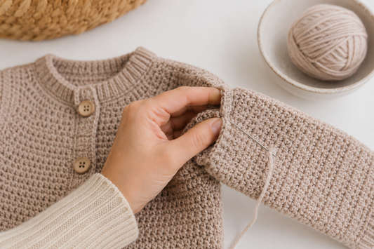 Sewing Crochet Pieces Together