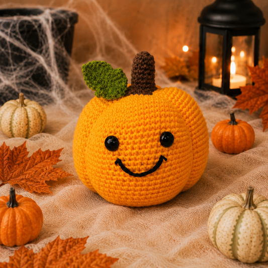 Patch the Pumpkin Crochet Pattern PDF