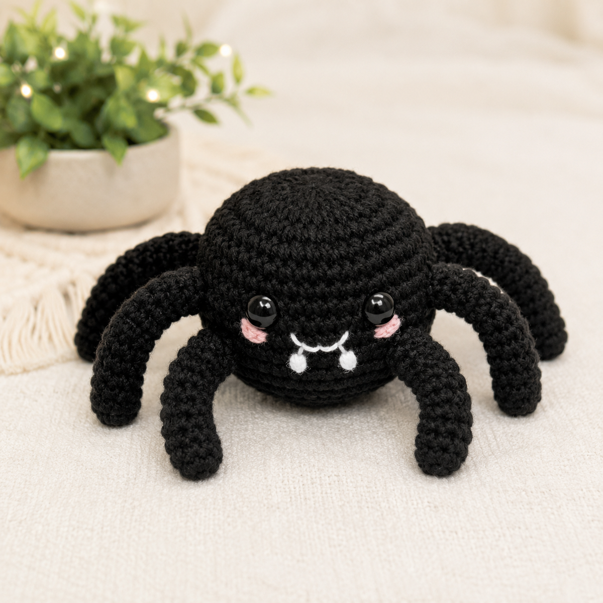 Webby the Spider Amigurumi Crochet Pattern PDF