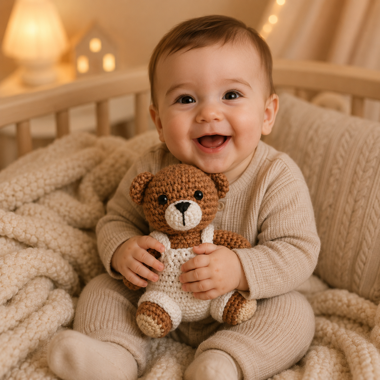 Teddy Bear Amigurumi Crochet Pattern
