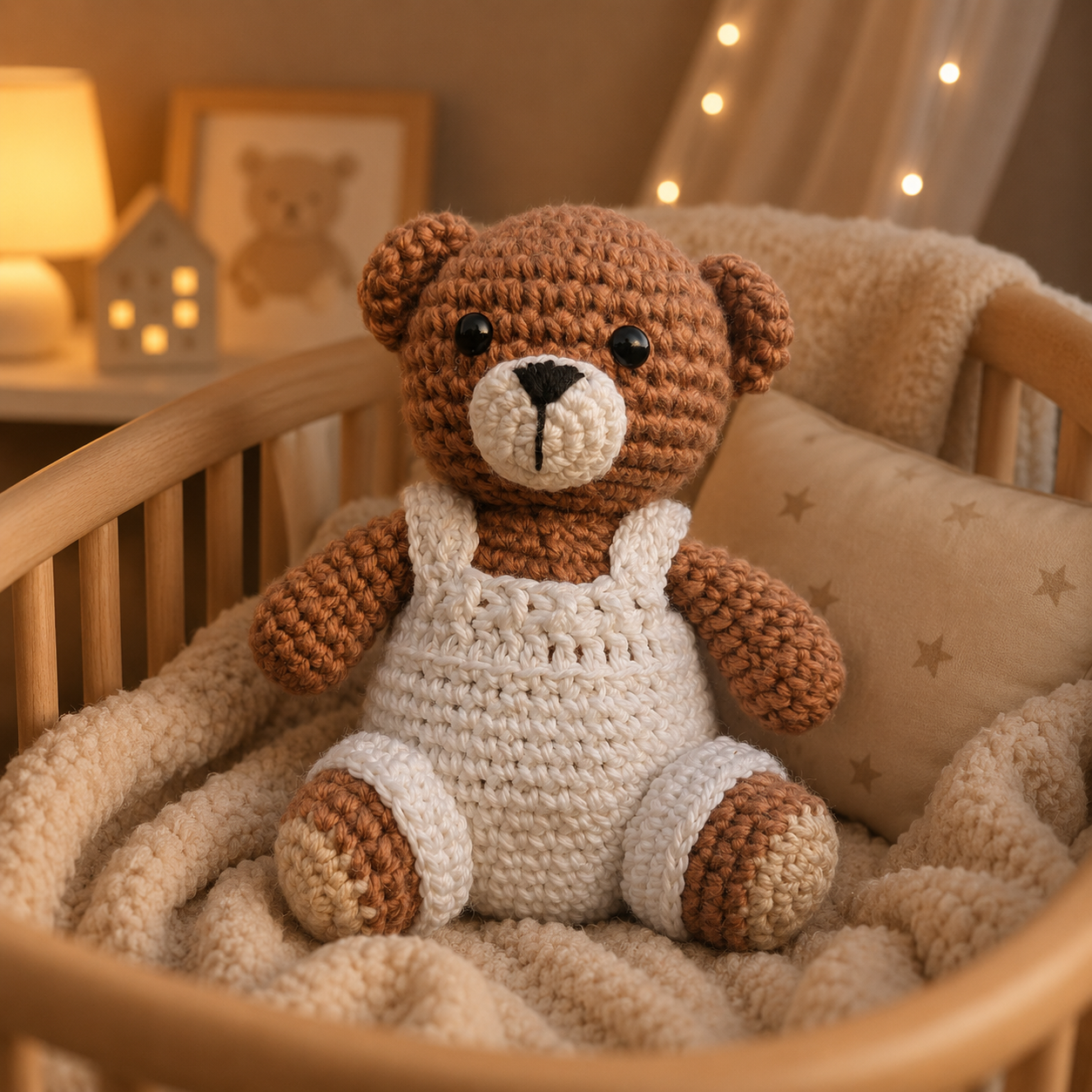 Teddy Bear Amigurumi Crochet Pattern