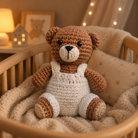 Teddy Bear Amigurumi Crochet Pattern