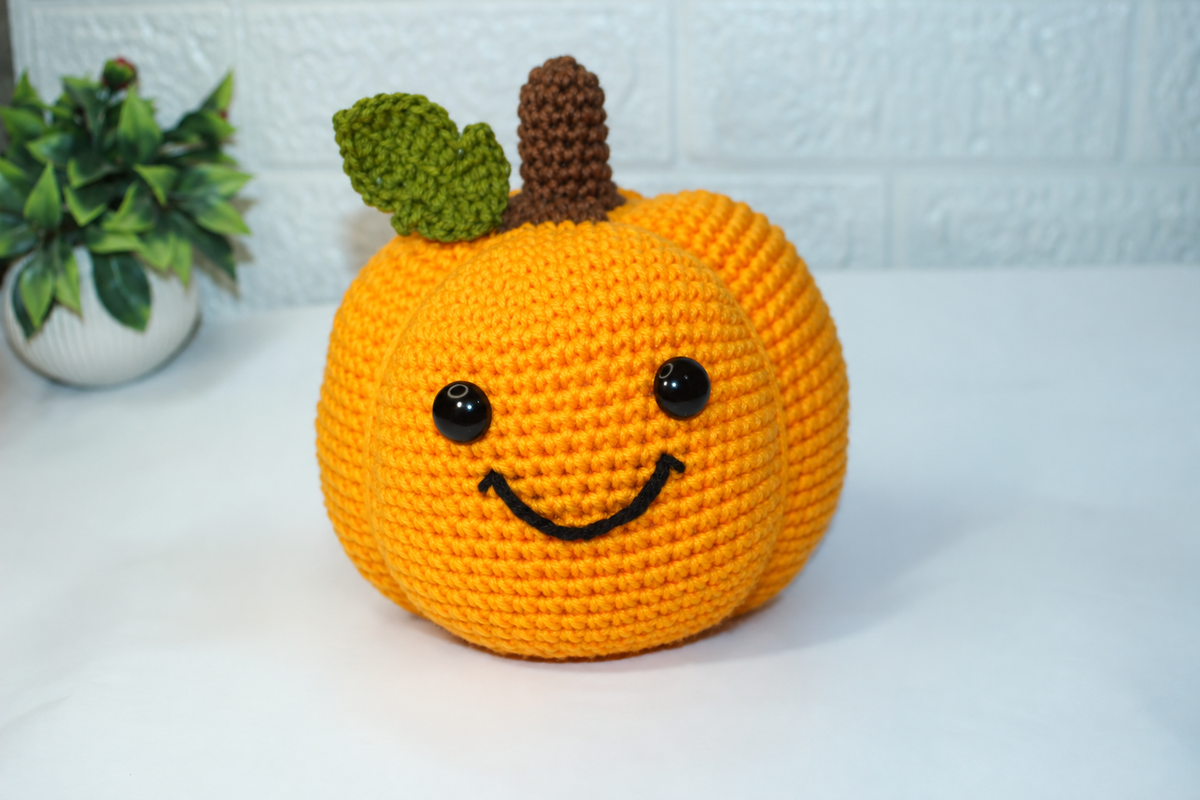 Patch the Pumpkin Crochet Pattern PDF