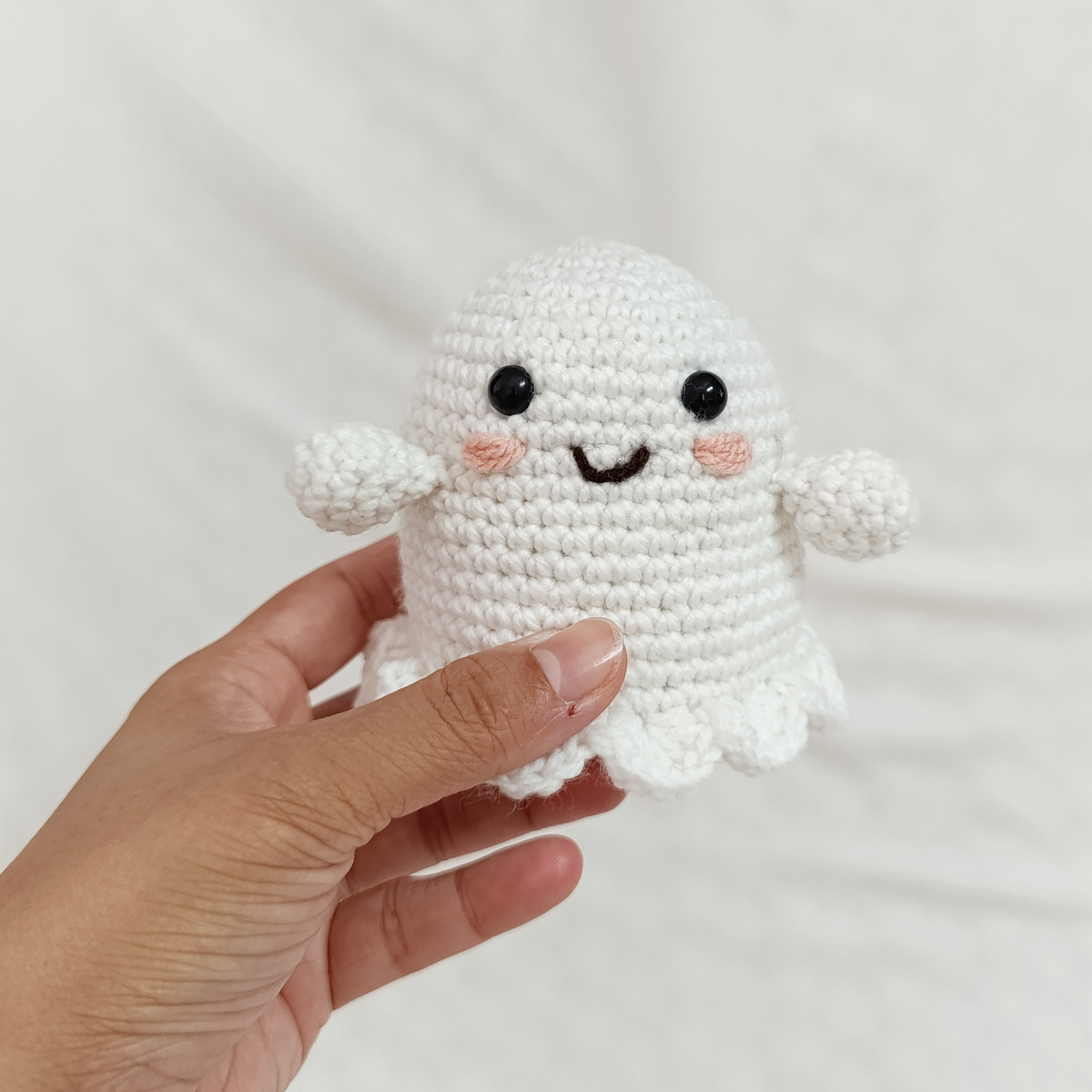 Boo the Ghost & Pumpkin 2-in-1 Amigurumi Crochet Pattern