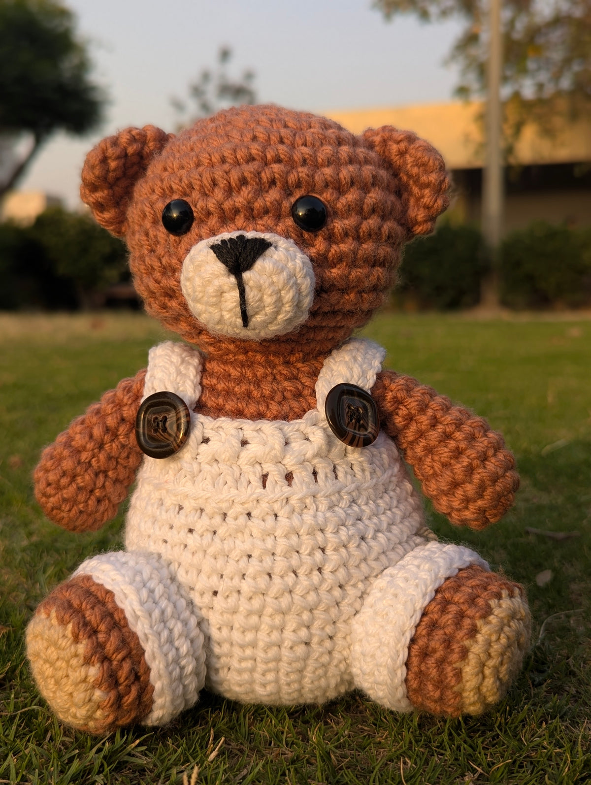 Crochet Teddy Themed Baby Bundle