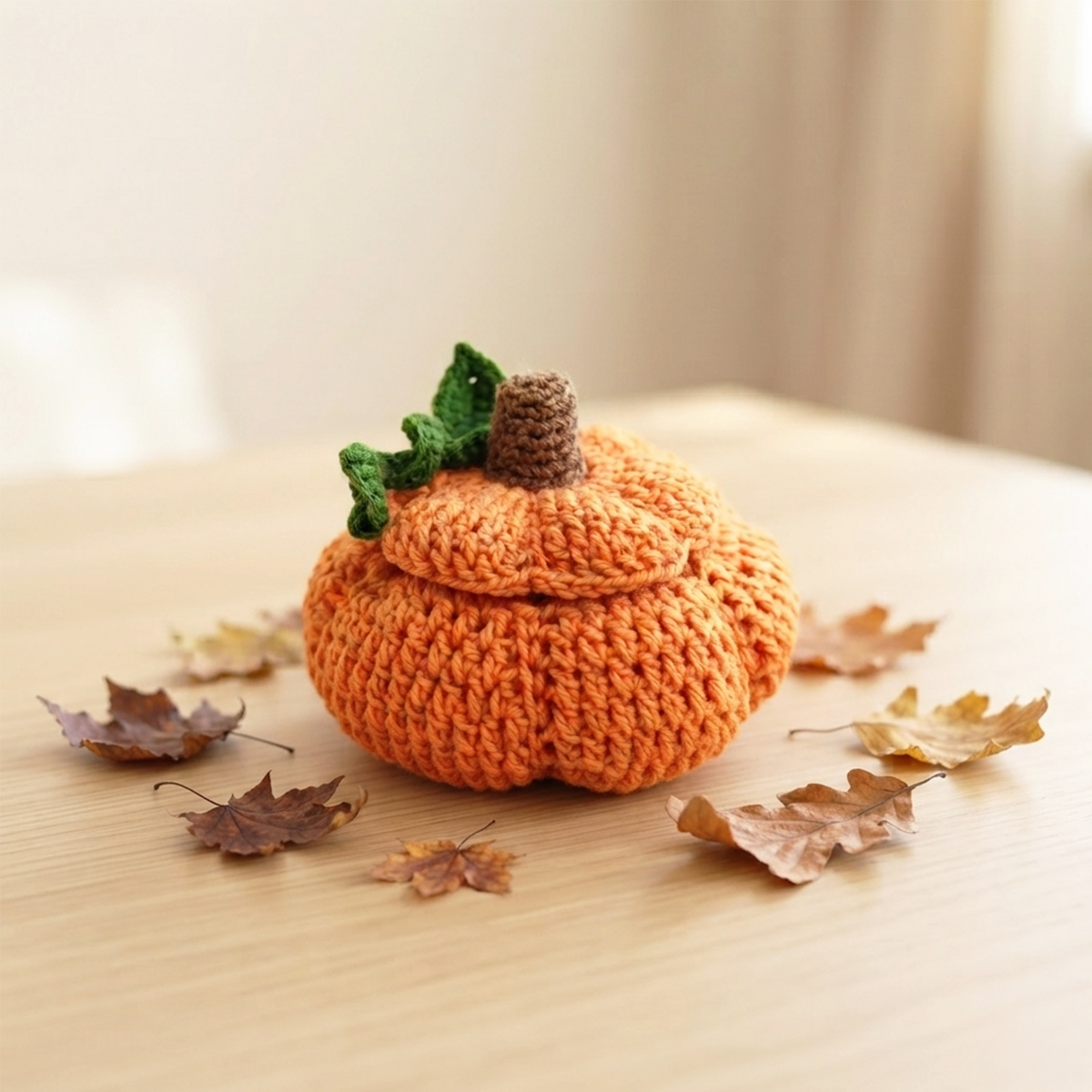 Boo the Ghost & Pumpkin 2-in-1 Amigurumi Crochet Pattern